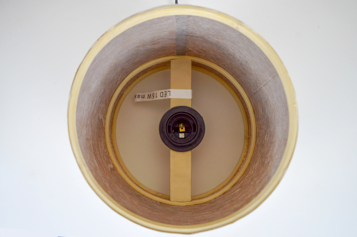 Dark Brown Wendy | Walnut Veneer Table Lamp