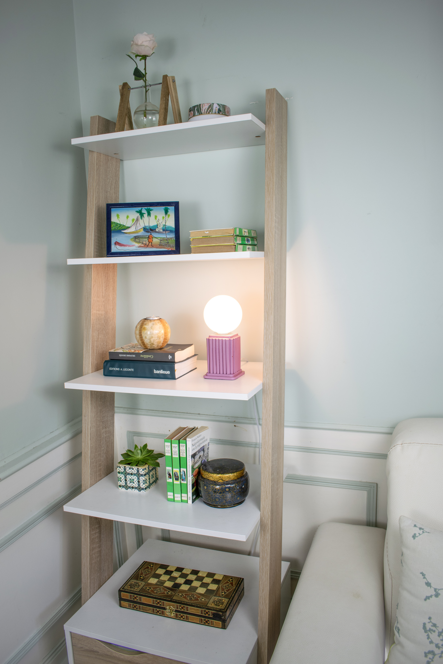 Lilac Heera | Modern Scandi Dimmable Table Lamp