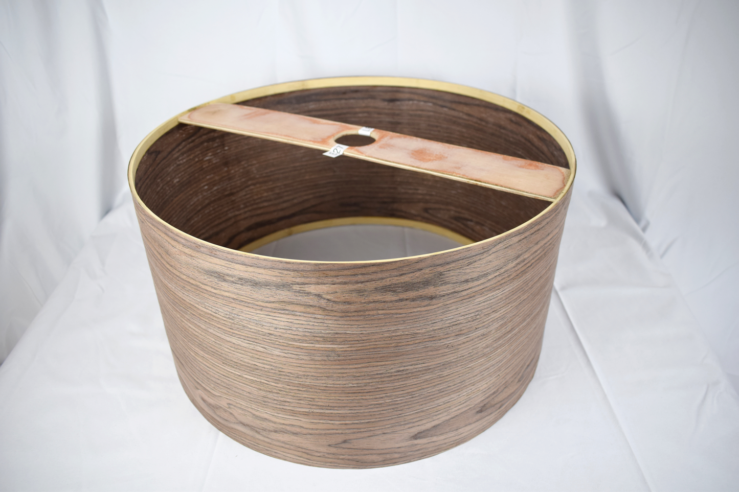 40cm Dark Walnut Wood veneer extra large ceiling pendant light shade
