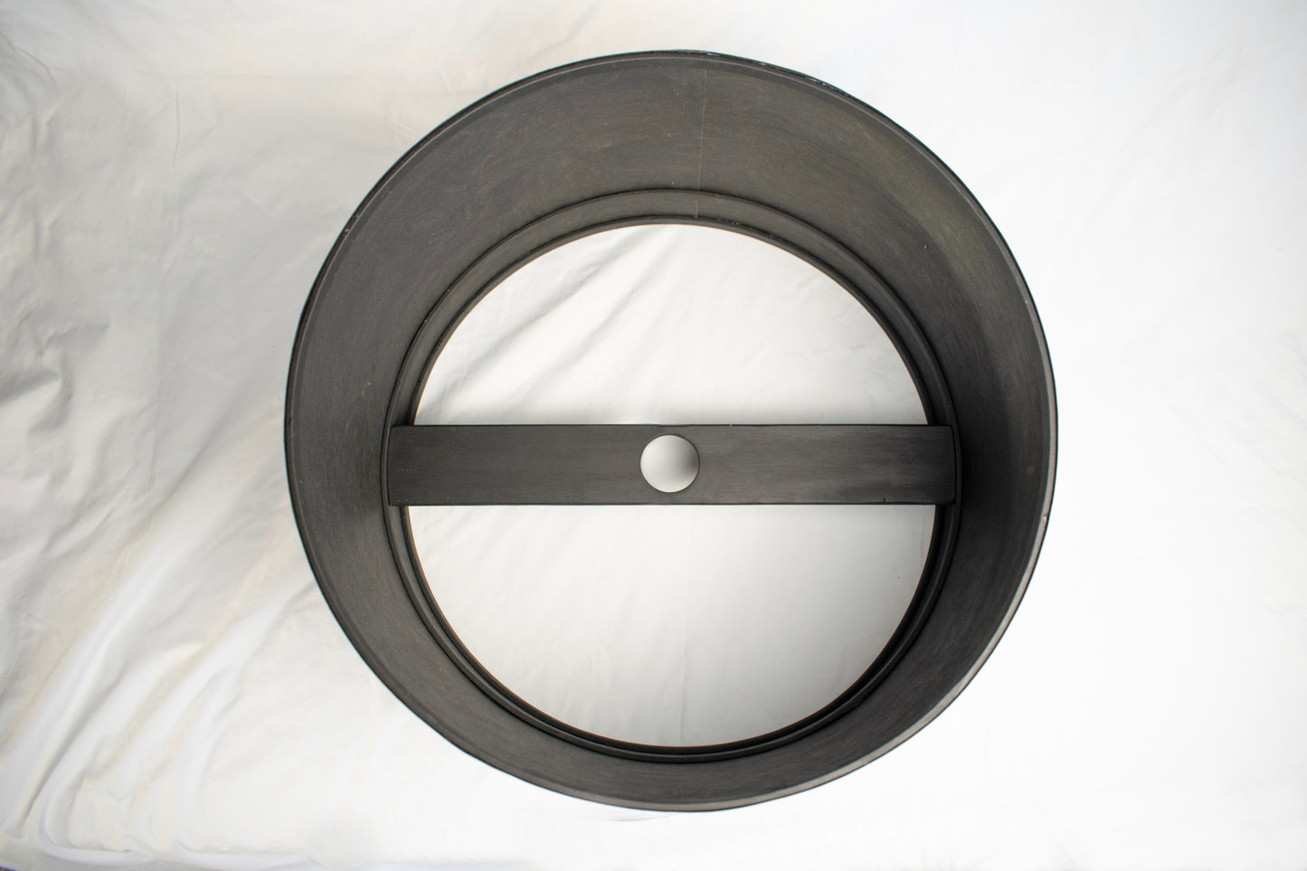 Black and Brown Wavy Abstract Lampshade for Floor Lamps or Table Lamps