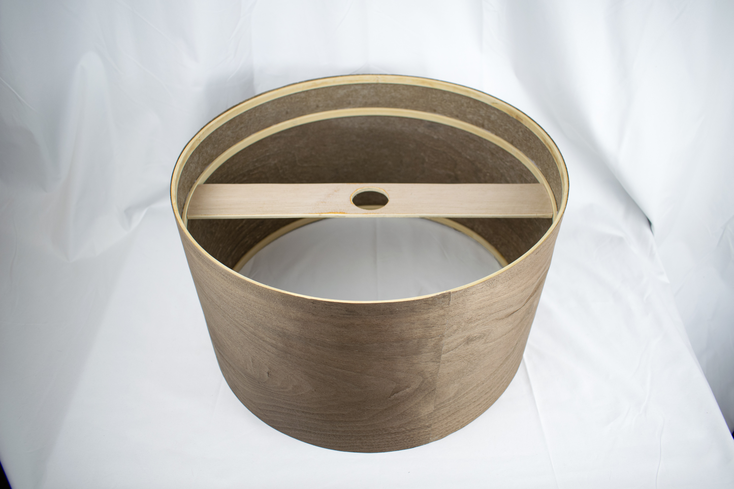American Walnut Veneer Lampshade for Floor Lamps or Table Lamps