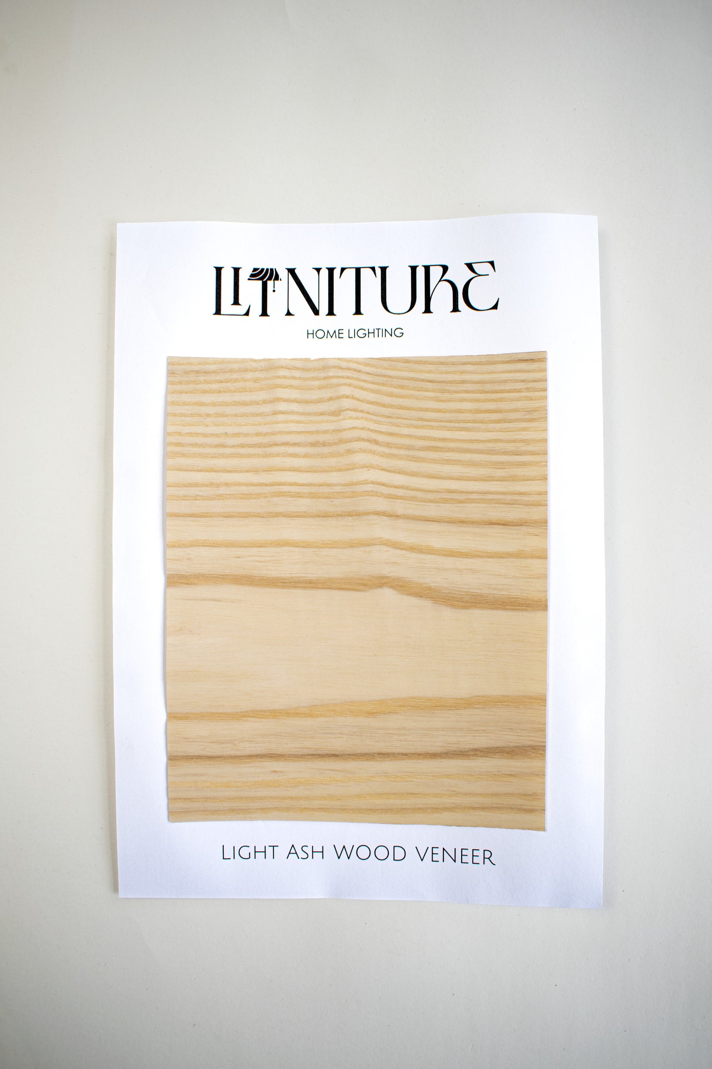 5 Wood Veneer Sample Pack for Litniture Light Shades - Walnut Light Ash Oak Maple Birds Eye