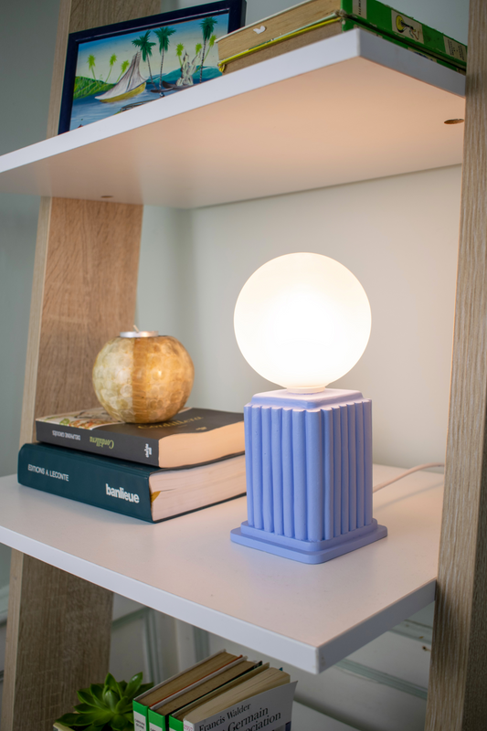 Blue Heera | Modern Scandi Dimmable Table Lamp