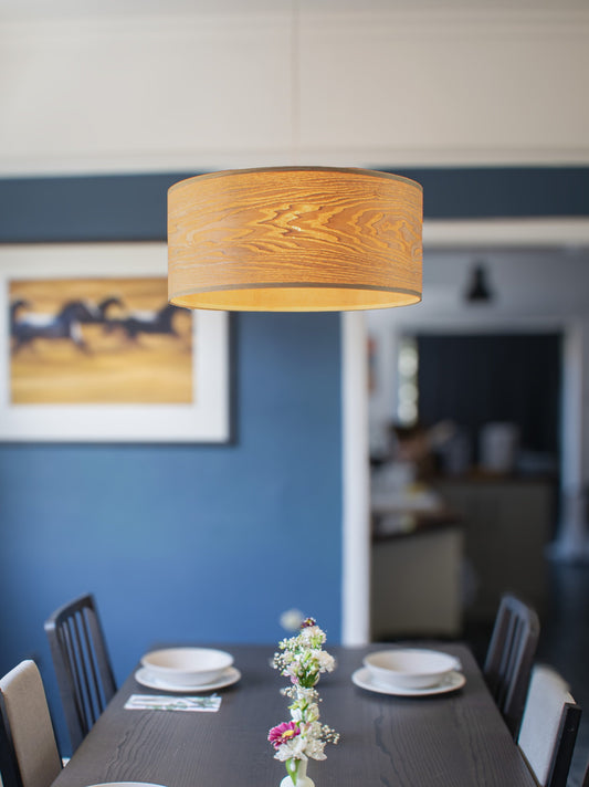 50cm Light Ash Wood Ceiling Pendant Lampshade