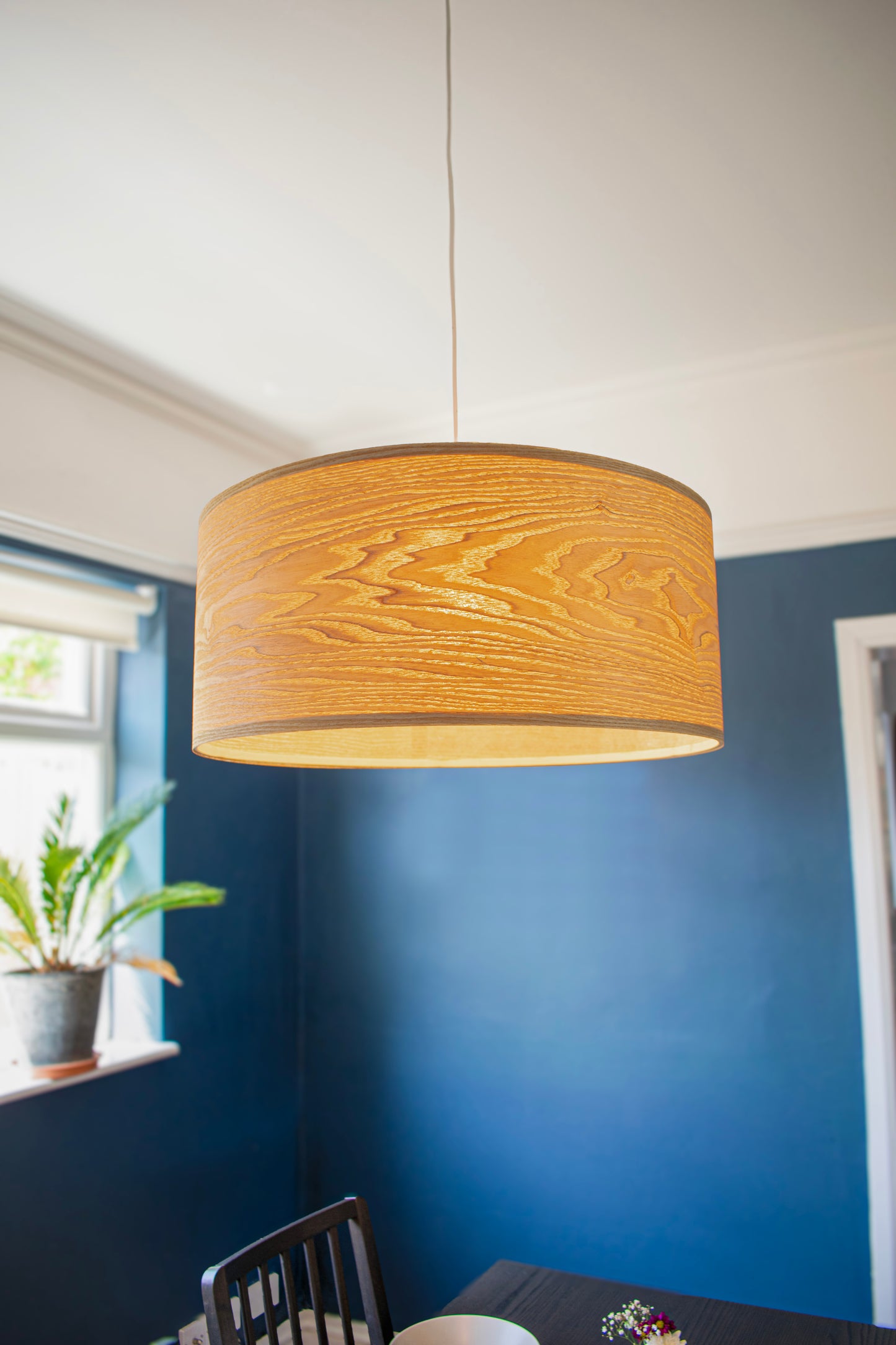 50cm Light Ash Wood Ceiling Pendant Lampshade