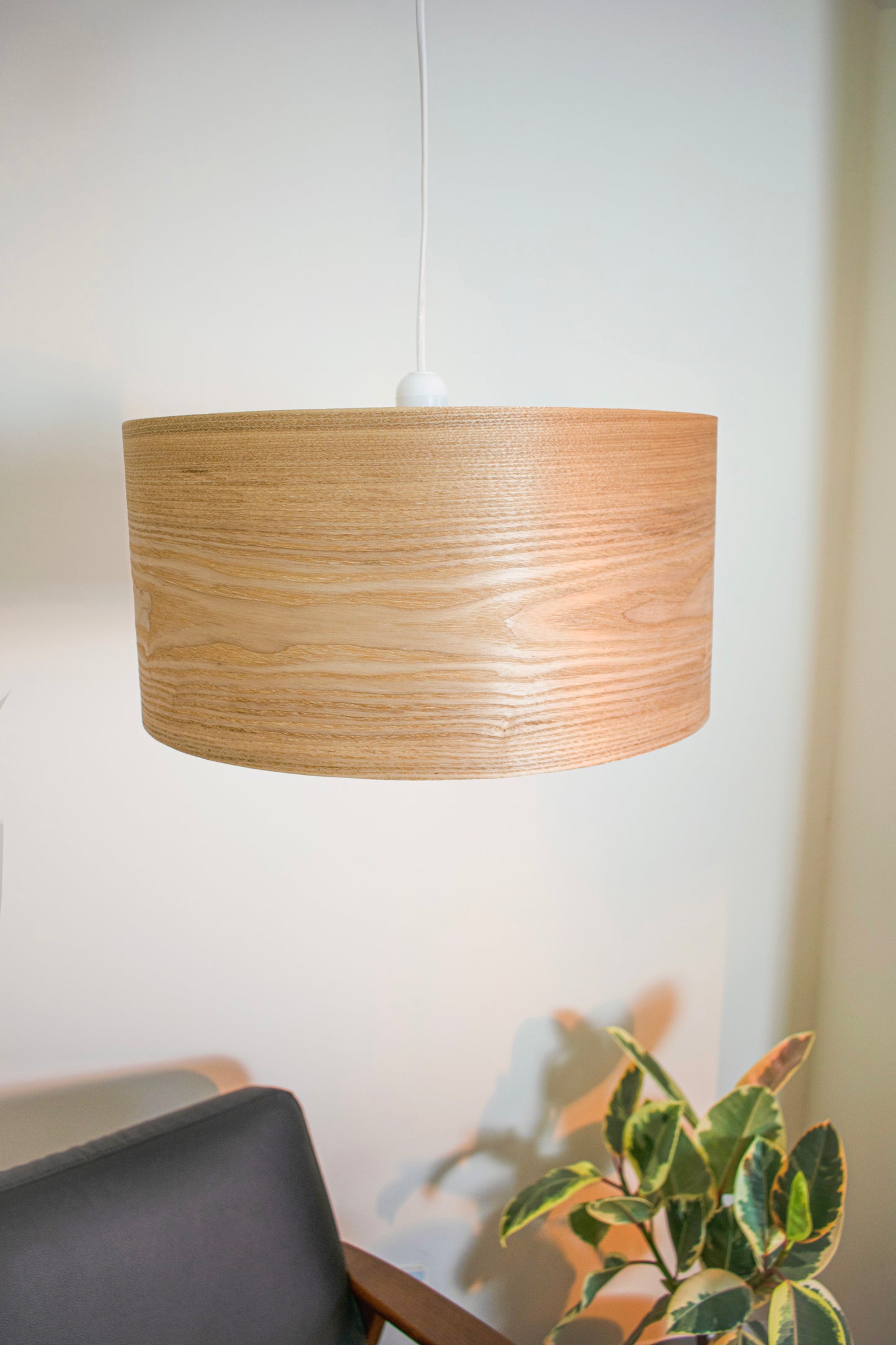 50cm Light Ash Wood Ceiling Pendant Lampshade