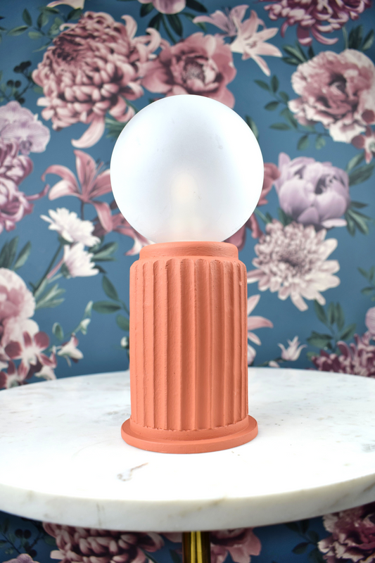 Orange Adeera | Dimmable Round Table Lamps